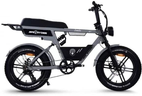 APE RYDER Jambo, elektriskais velosipēds, 20x4.5" Off-Road, 250W, 48V 7.8Ah