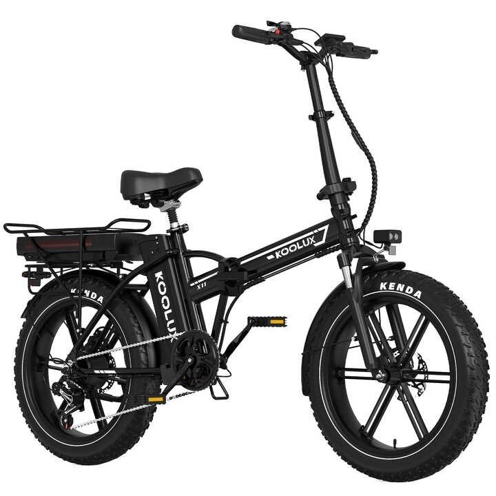 Koolux X11S Elektriskais Velosipēds, 20x4" Off-road, 750W, 48V 13+10.4Ah