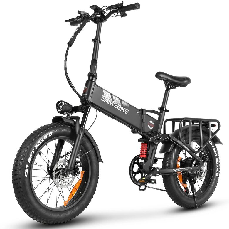 SAMEBIKE RS-A02 Pro Elektriskais velosipēds, 20'' Off-road, 1000W, 48V 15Ah
