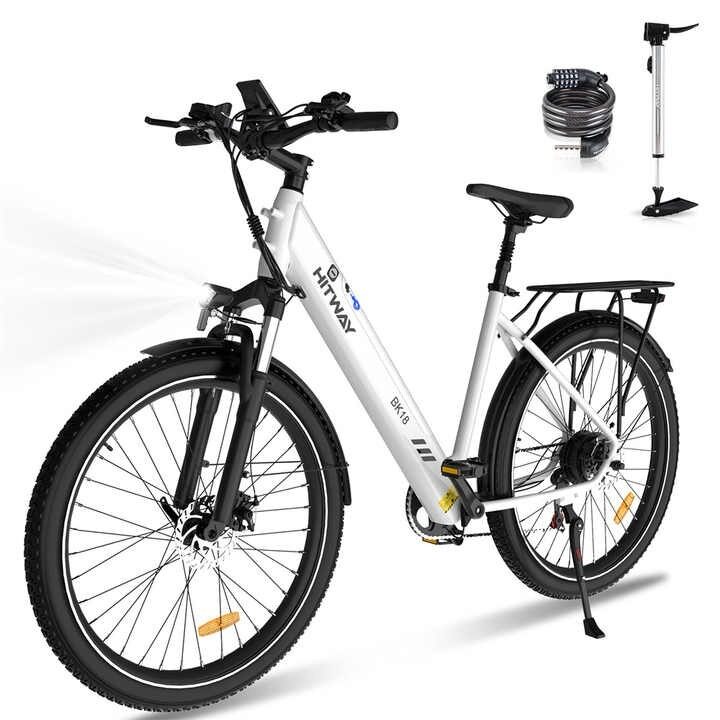 Hitway BK18 Elektriskais Velosipēds, 27.5", 350W, 36V 12Ah