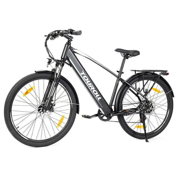 Touroll J1 Elektriskais velosipēds ar droseļvārstu, 27.5x2.1", 250W, 36V 15.6Ah