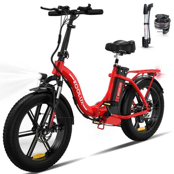 Koolux BK6S 4.0 Elektriskais velosipēds, 20x4", 500W, 48V 13Ah