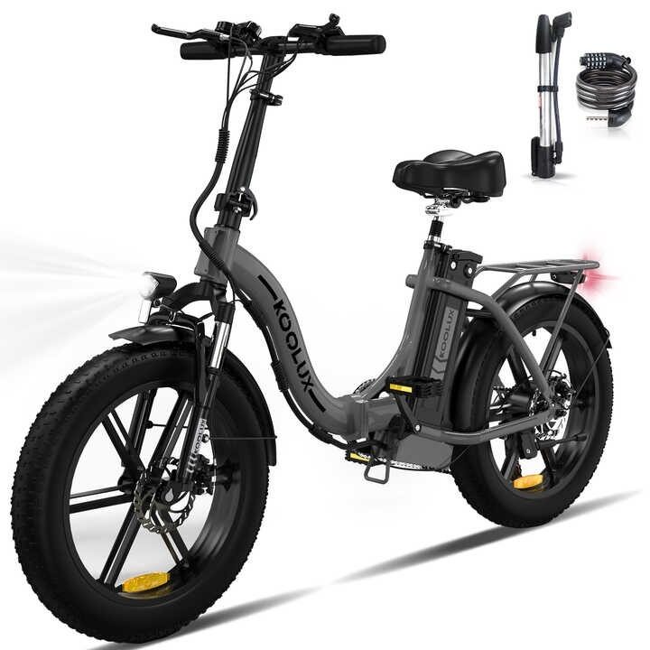 Koolux BK6S 4.0 Elektriskais velosipēds, 20x4", 500W, 48V 13Ah