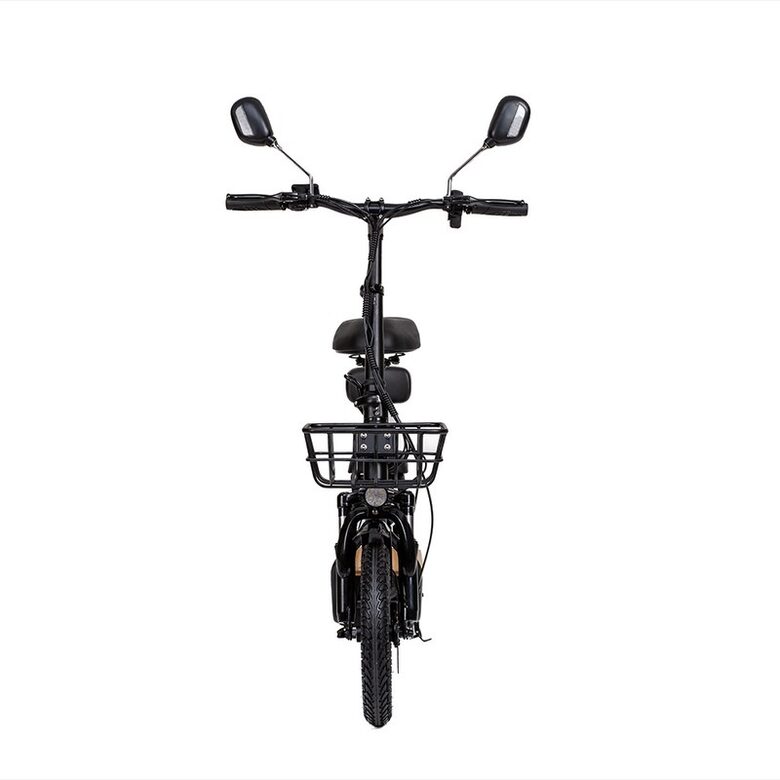 Kugoo Kirin (KuKirin) C1 Pro 26Ah Elektriskais skrejritenis ar sēdekli un bagāžnieku, 48V, 26Ah, 500W, 14" 