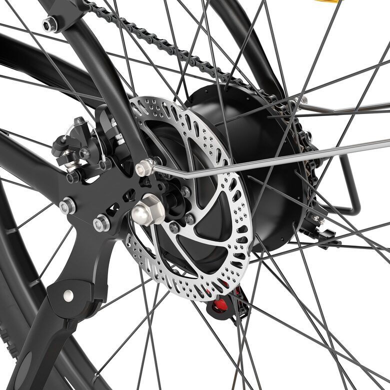 Touroll J1 Elektriskais velosipēds ar droseļvārstu, 27.5x2.1", 250W, 36V 15.6Ah