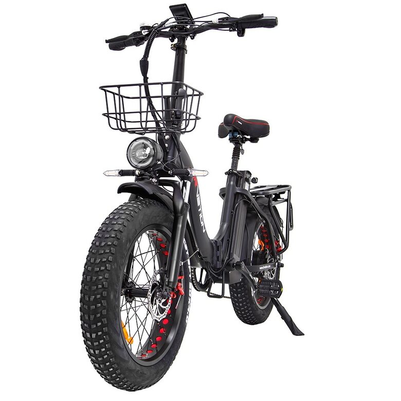 DrVetion CT20 elektriskais velosipēds ar eļļas bremzēm, 20x4, 750W, 48V, 20Ah