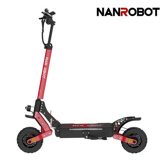 Nanrobot D4+Max Elektriskas skrejritenis, 10" Off-Road, 1200W x 2, 52V 23Ah