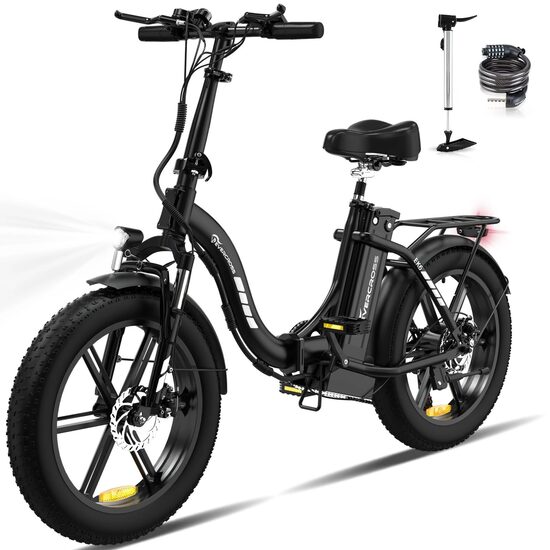 Hitway EK6 Elektriskais Velosipēds, 20x4", 500W, 48V 15Ah 