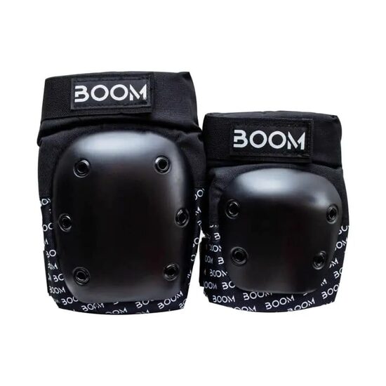 Boom Basic Double Pad Set, ceļu un elkoņu Aizsardzības komplekts