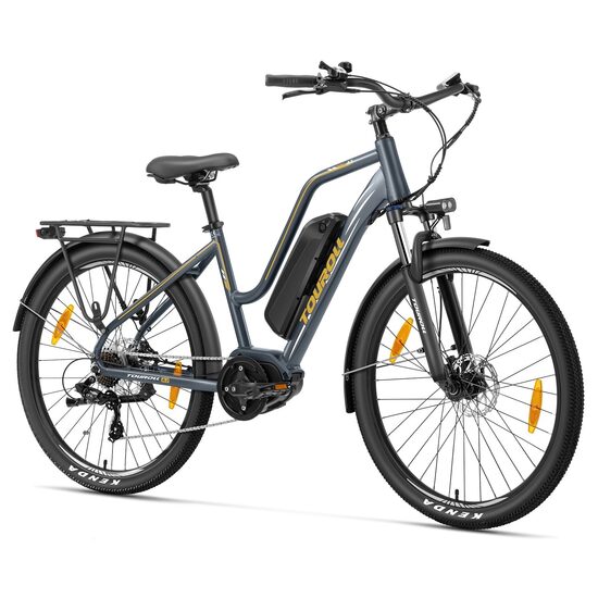 Touroll MA2 Mid-drive elektriskais velosipēds, 27.5" 250W, 36V 13Ah