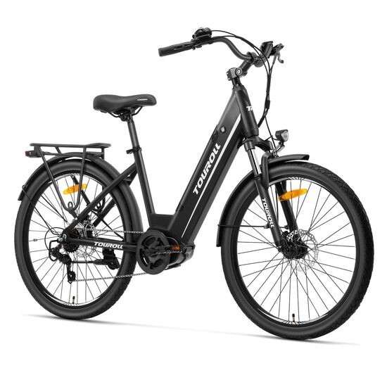 Touroll MA1 Mid-Drive elektriskais velosipēds, 26" 250W, 36V 13Ah