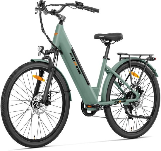 Foride Roamer 1 Commuter Step-Thru  Elektriskais velosipēds, 27.5", 250W, 36V 13Ah