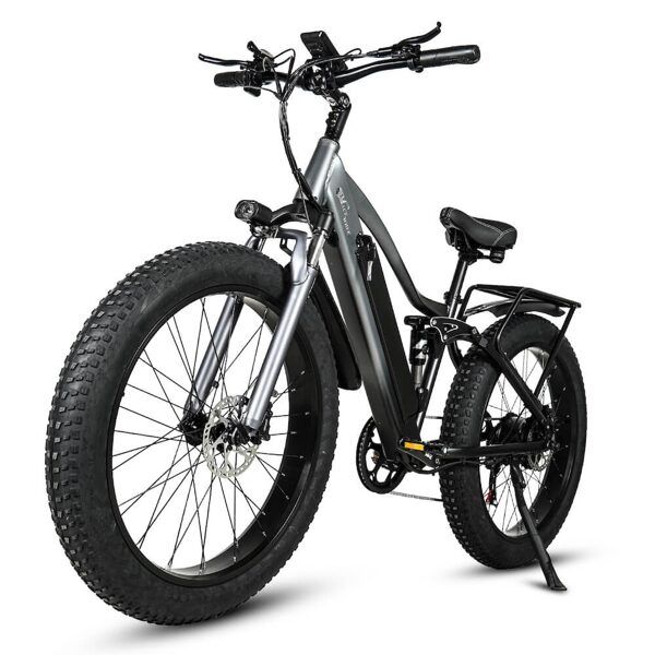 CMACEWHEEL TP26 Электрический велосипед, 750W, 17Ah, 20x4'' Off-road, Shimano 7