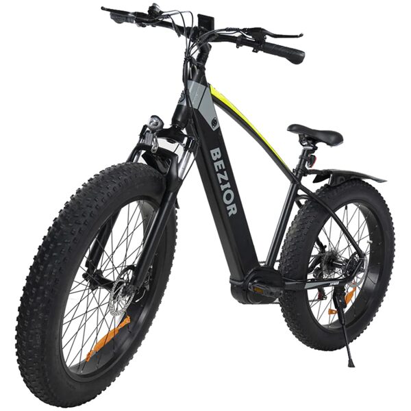 Bezior XF800 Электрический велосипед, 26x4", 13Ah, 500W, IPX6