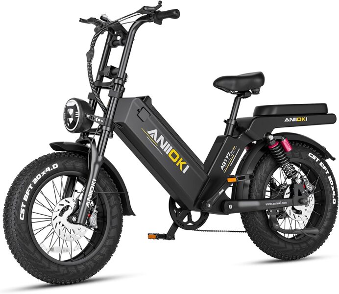 ANIIOKI AQ177 Pro Max Электрический велосипед 20"4' 52V, 60AH, 1000W