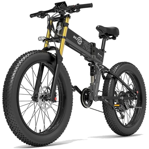 Bezior X-PLUS Elektriskais velosipēds, 26x4" Off-Road, 17.5Ah, 1500W, 48V