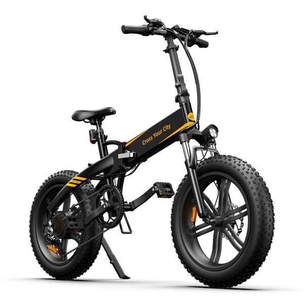 ADO A20F+ Elektriskais velosipēds ar droseļvārstu, 20x4" Off-Road, 10.4Ah, 250W, IPX5