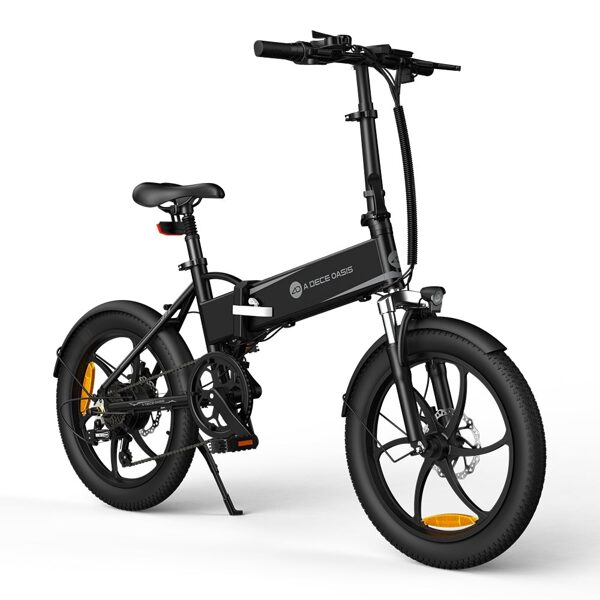 ADO A20+ Elektriskais velosipēds ar droseļvārstu, 20", 250W, 10.5Ah, IPX5, Shimano 7