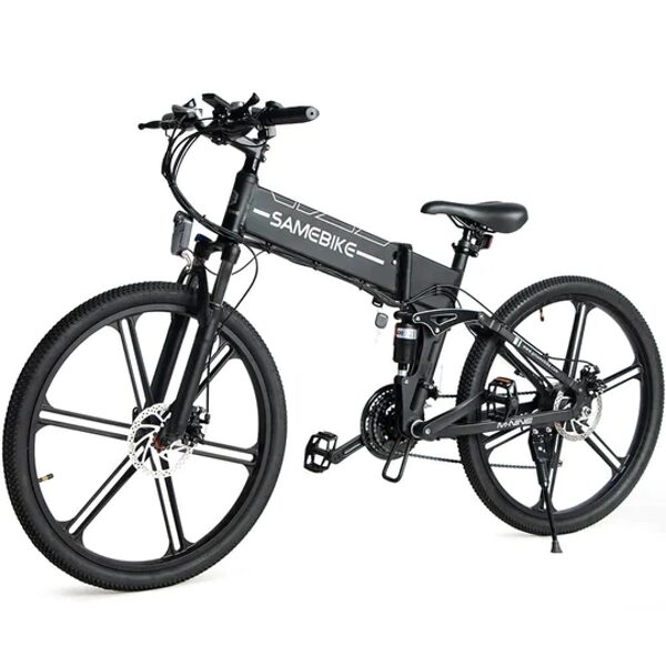 SAMEBIKE LO26-II Elektriskais velosipēds, 10Ah, 26", 500W, IP54, Shimano 7