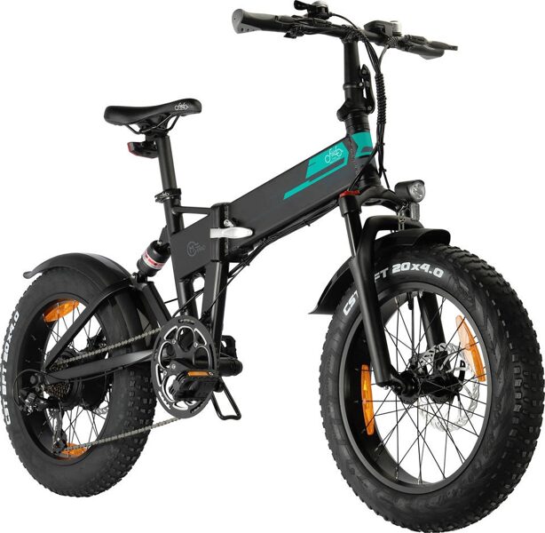 FIIDO M1 Pro Elektriskais velosipēds, 500W, 48V 12.8Ah 20x4'' Off-road