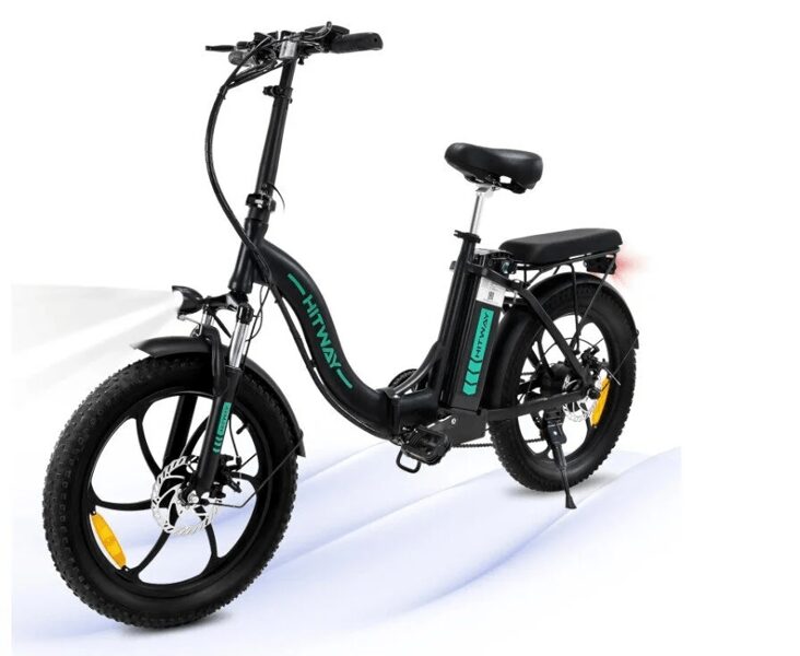 Hitway BK6S Elektriskais velosipēds, 20x3", 250W, 11.2Ah, 250W, IP54