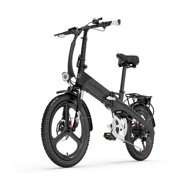 LANKELEISI G660 Электрический велосипед, 20", 500W, 48V 11.2Ah, IP54