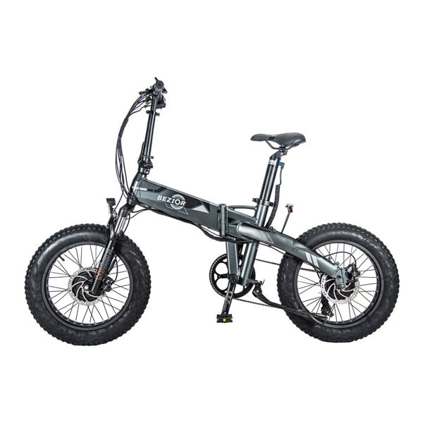 Bezior XF005 Elektriskais velosipēds, 500Wx2, 35.5x2 Nm, 22.4Ah, IP65