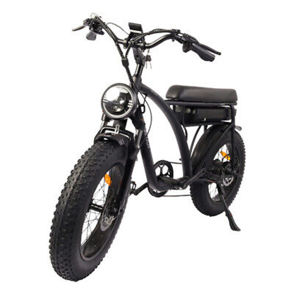 Bezior XF001 Plus Электрический велосипед, 20x4", 17.5Ah, 48V, 1000W, IP54