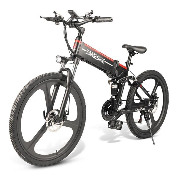 SAMEBIKE LO26 Электрический велосипед, 26", 48V, 10Ah, 500W, IP54, Shimano 21